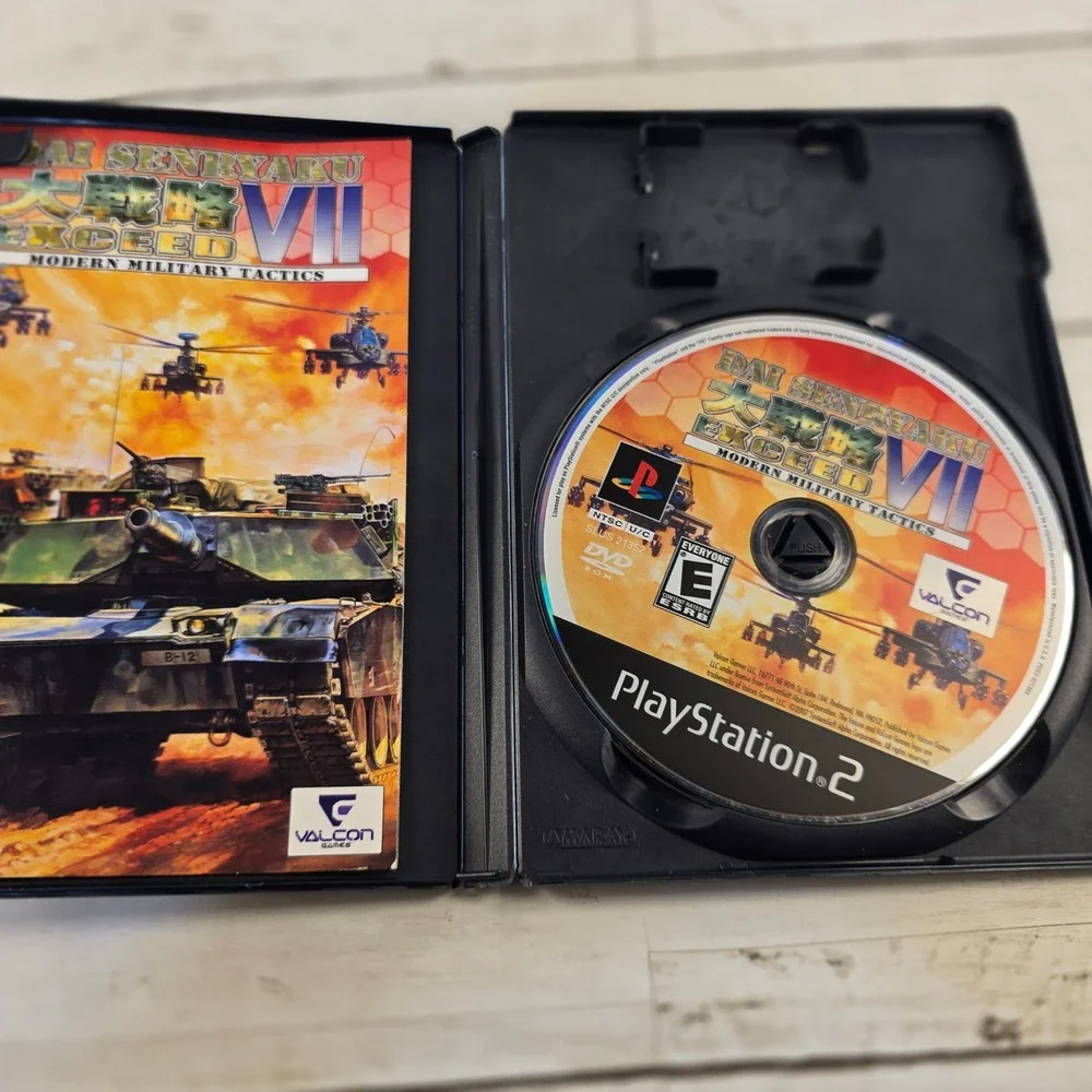 Dai Senryaku Exceed VII Modern Military Tactics Sony PlayStation 2 PS2 Complete